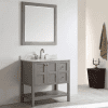 Modern ceramic bathroom vanity single sink shampoo basin hair wash basins ceramic laundry room sink cabinet wash hand basin - Image 2