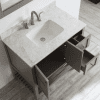 Modern ceramic bathroom vanity single sink shampoo basin hair wash basins ceramic laundry room sink cabinet wash hand basin - Image 7